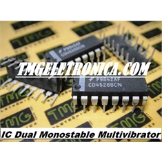 4528 - CI Monostable Multivibrator Dual Multivibrator,Type, 16 Pinos DIP - CD4528BCN - CI MULTIVIBRATOR MONO DUAL 16Pinos DIP